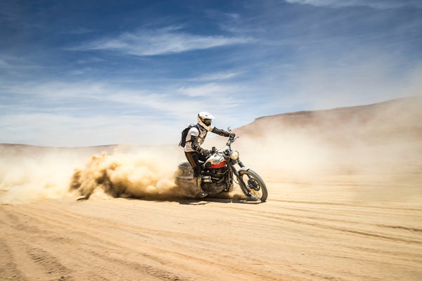 Scram Africa Rider: Carlos de Javier