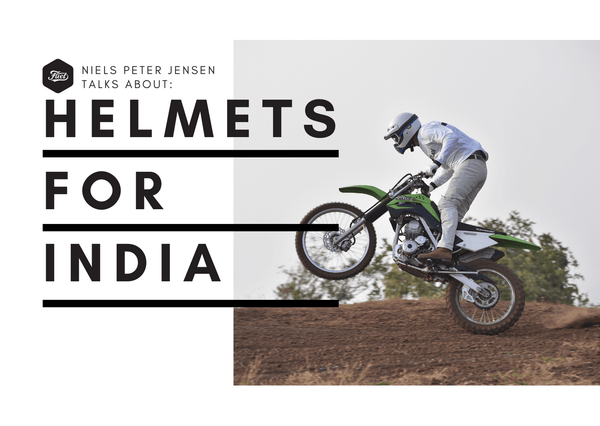 Niels-Peter Jensen talks about "Helmets For India"