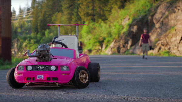 Cool Stuff Thursdays - The "Barbie Car" by Grind Hard Plumbing Co.