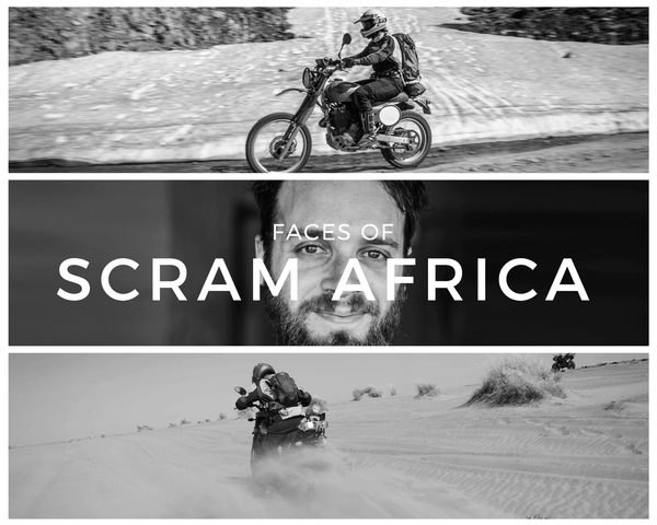 Faces of Scram Africa - Behind the lens with Riki Rojas "Rocket".