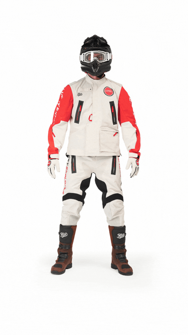 Fuel X Lucky Explorer | Expedition Garment Division – Fuel Motorcycles