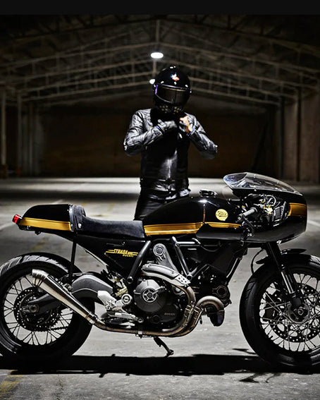 Sidewaze Black & Tan | Jackets | Fuel Motorcycles