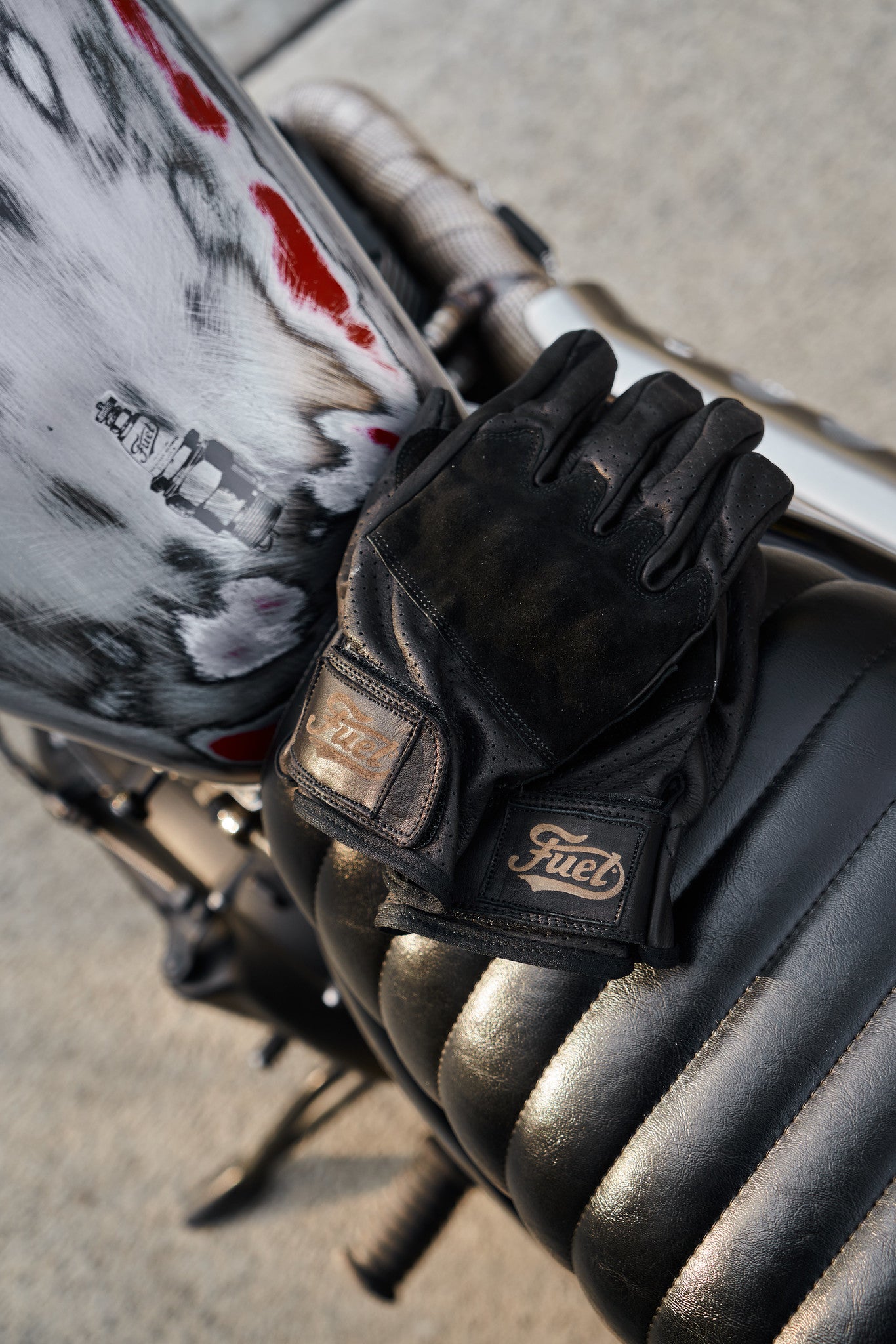 fuel rodeo handschuhe Rodeo Black | Gloves