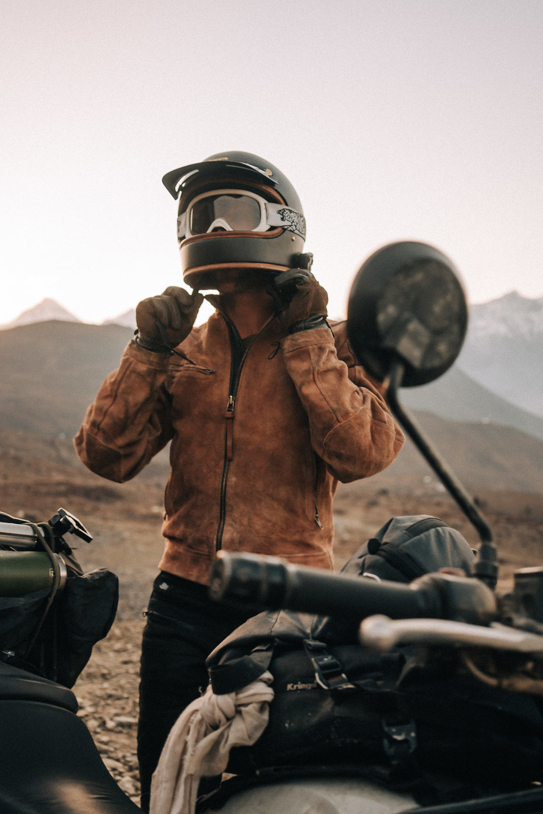Sidewaze Tan Jacket | Riding Gear | Fuel Motorcycles 