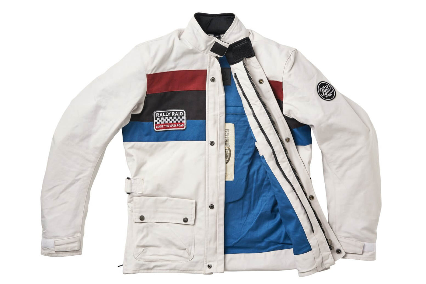 "RALLY RAID" JACKET WHITE