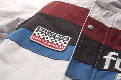 "RALLY RAID" JACKET WHITE